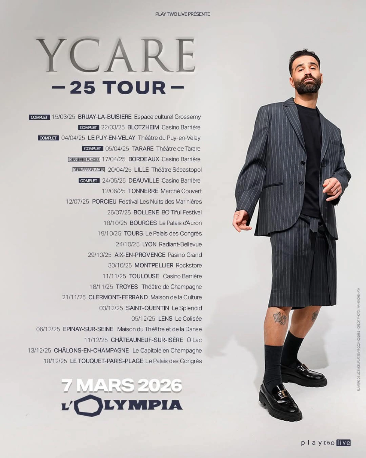 Billets Ycare (Casino Barriere Bordeaux - Bordeaux)