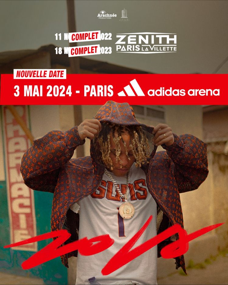 Billets Zola (Adidas Arena - Paris)