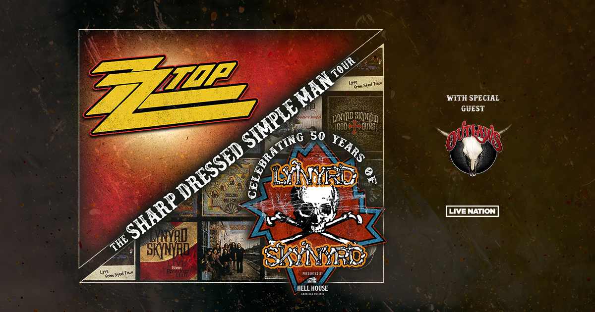 Lynyrd Skynyrd - Zz Top: The Sharp Dressed Simple Man Tour at Bethel Woods Center For The Arts Tickets