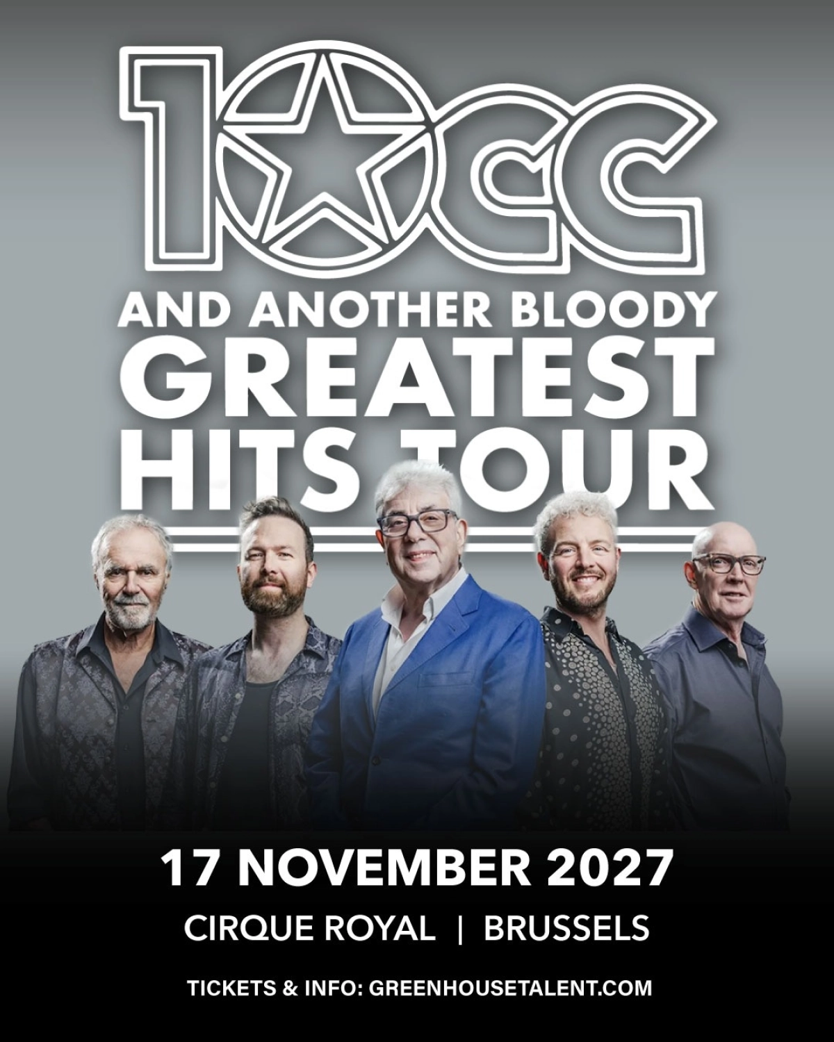 10cc al Cirque Royal Tickets