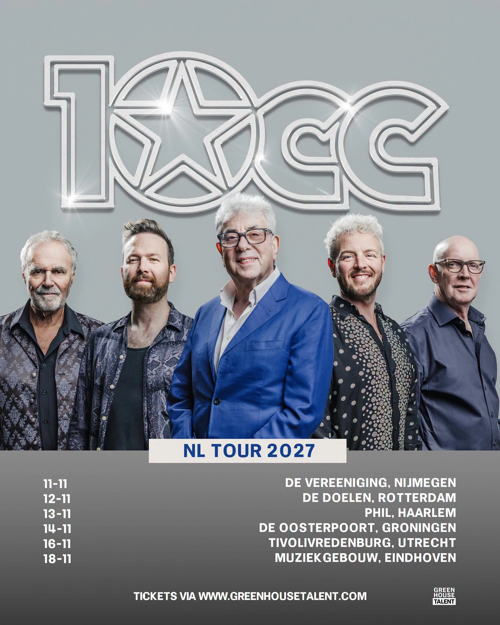 10cc al TivoliVredenburg Tickets