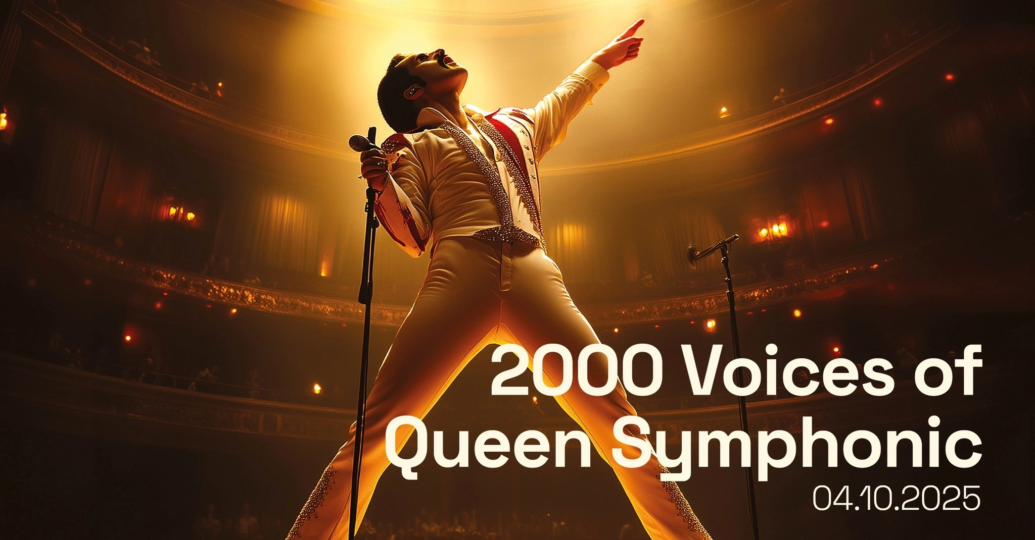 Billets 2000 Voices For Queen Symphonic (Forest National - Bruxelles)