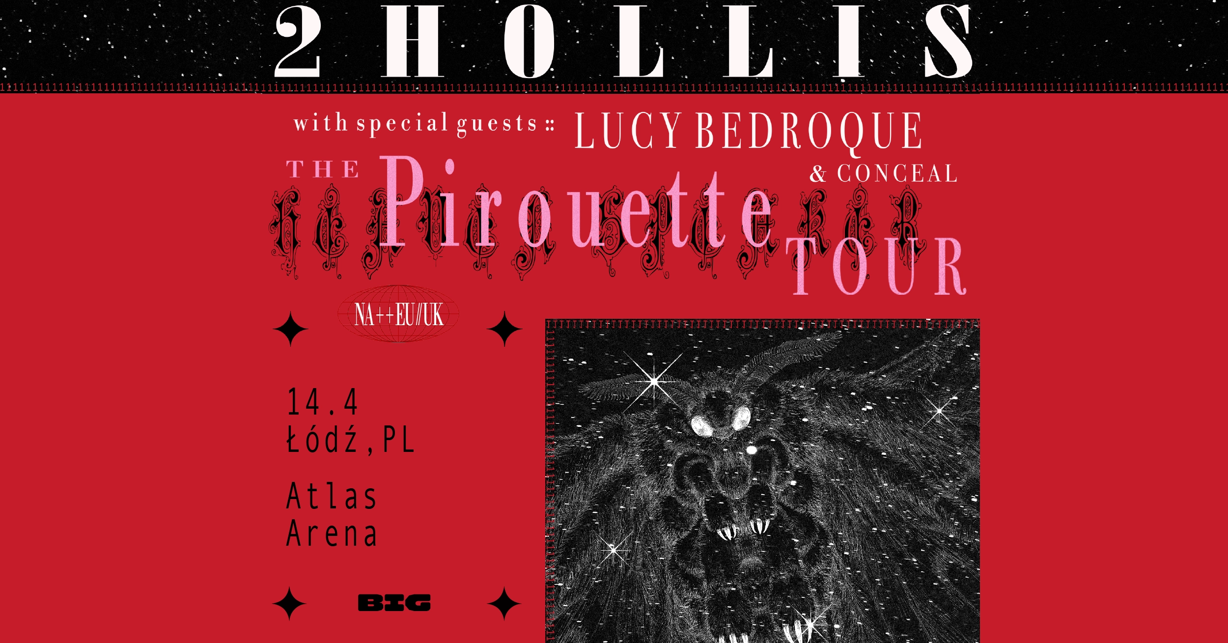 Billets 2hollis (Atlas Arena - Lodz)