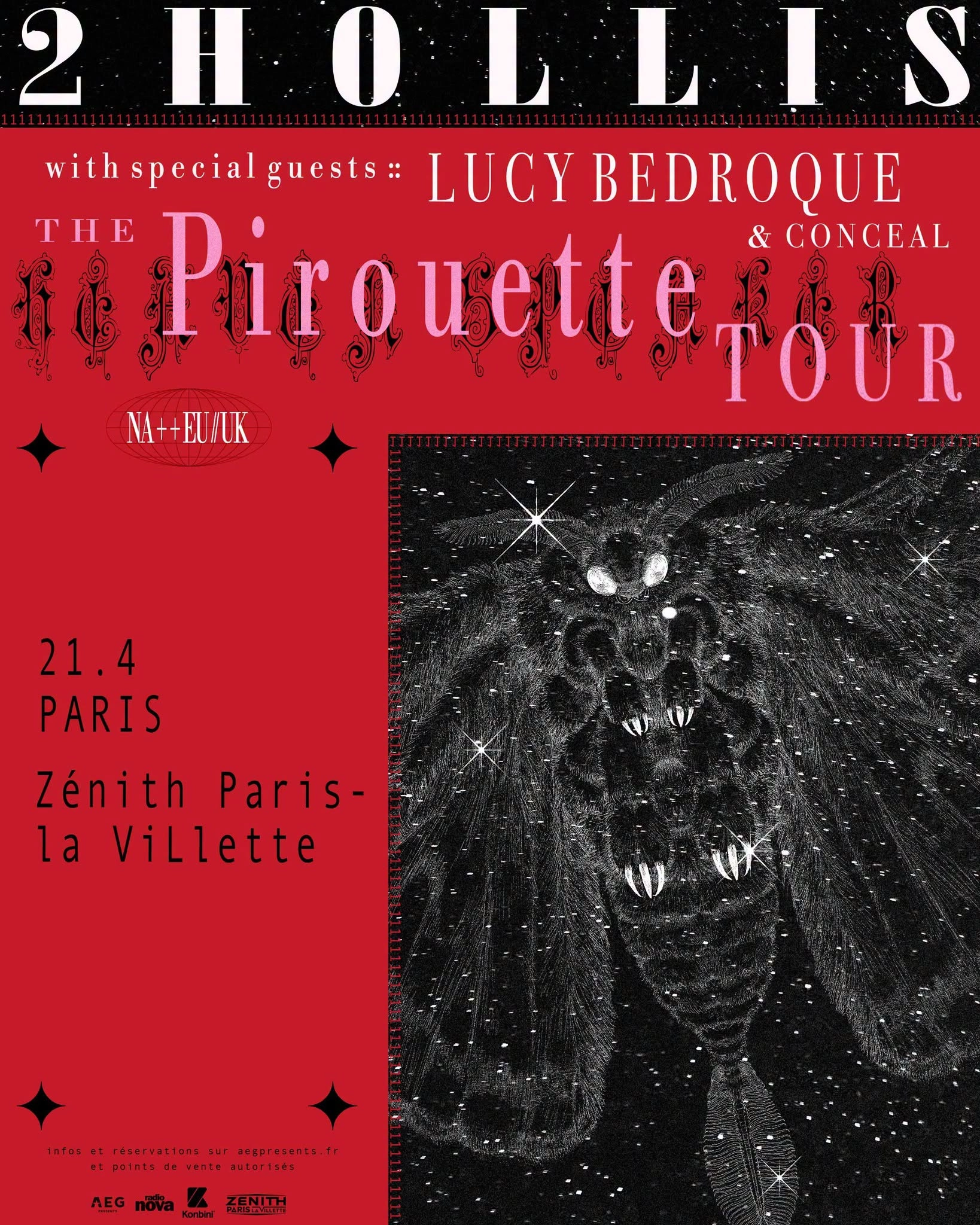 Billets 2hollis (Zenith Paris - Paris)