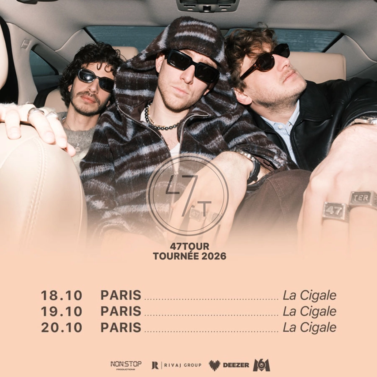 Billets 47 Ter (La Cigale - Paris)
