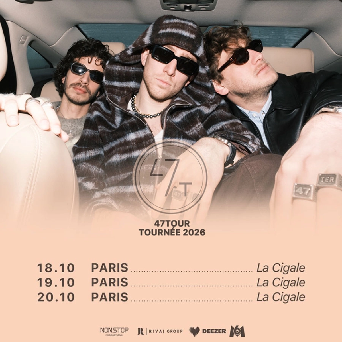 Billets 47 Ter (La Cigale - Paris)