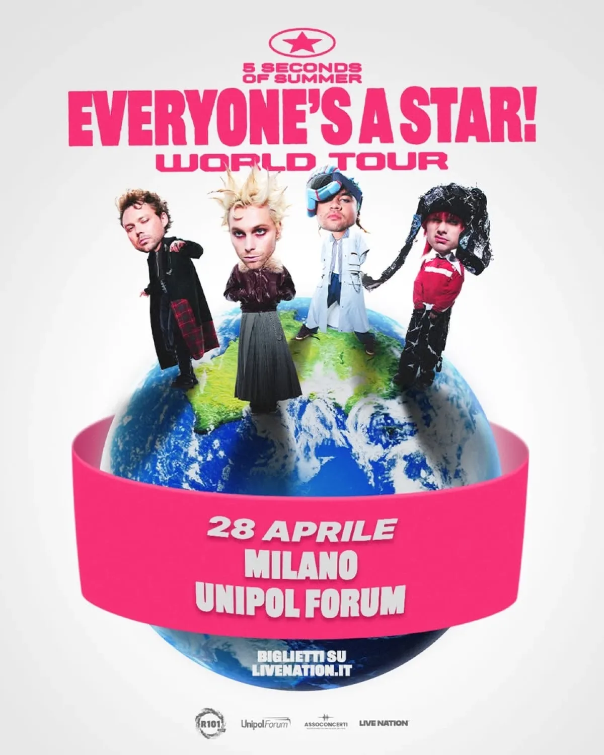 Billets 5 Seconds of Summer (Forum Milano - Milan)