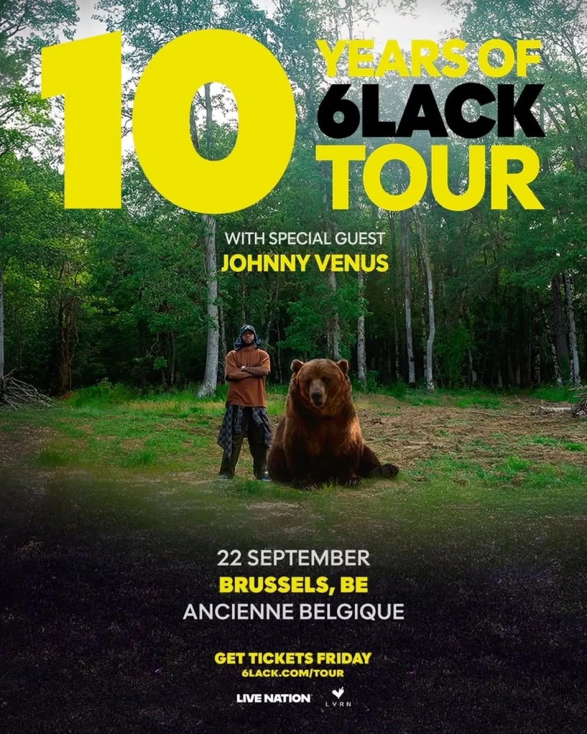 6lack at Ancienne Belgique Tickets