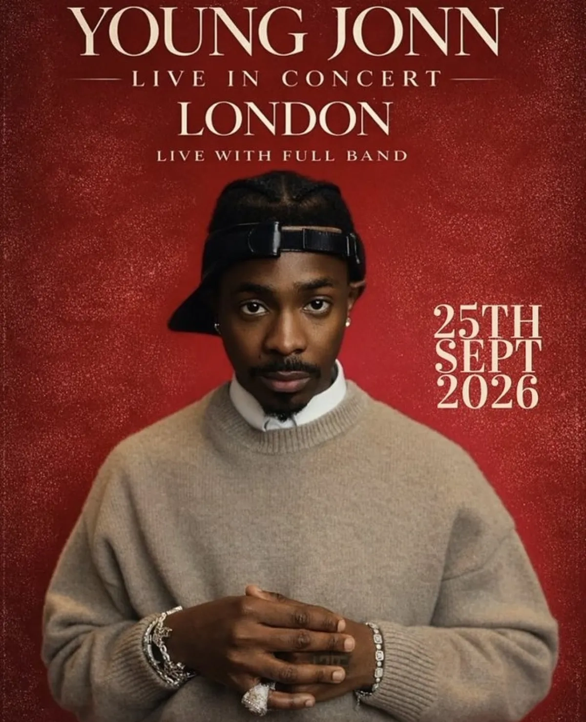 Young Jonn at OVO Arena Wembley Tickets