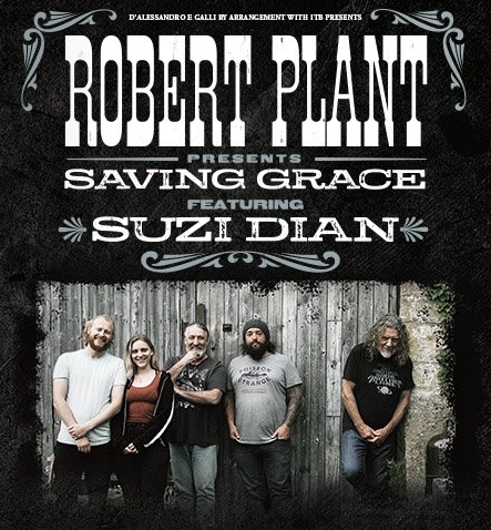 Robert Plant - Saving Grace Feat Suzi Dian al Cavea Auditorium Parco della Musica Tickets