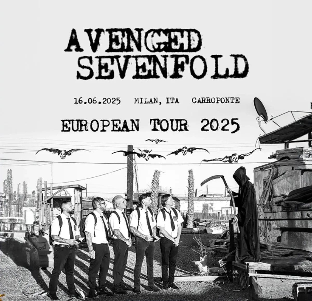 Billets Avenged Sevenfold (Carroponte - Sesto San Giovanni)