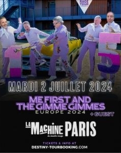 Billets Me First and the Gimme Gimmes (La Machine du Moulin Rouge - Paris)