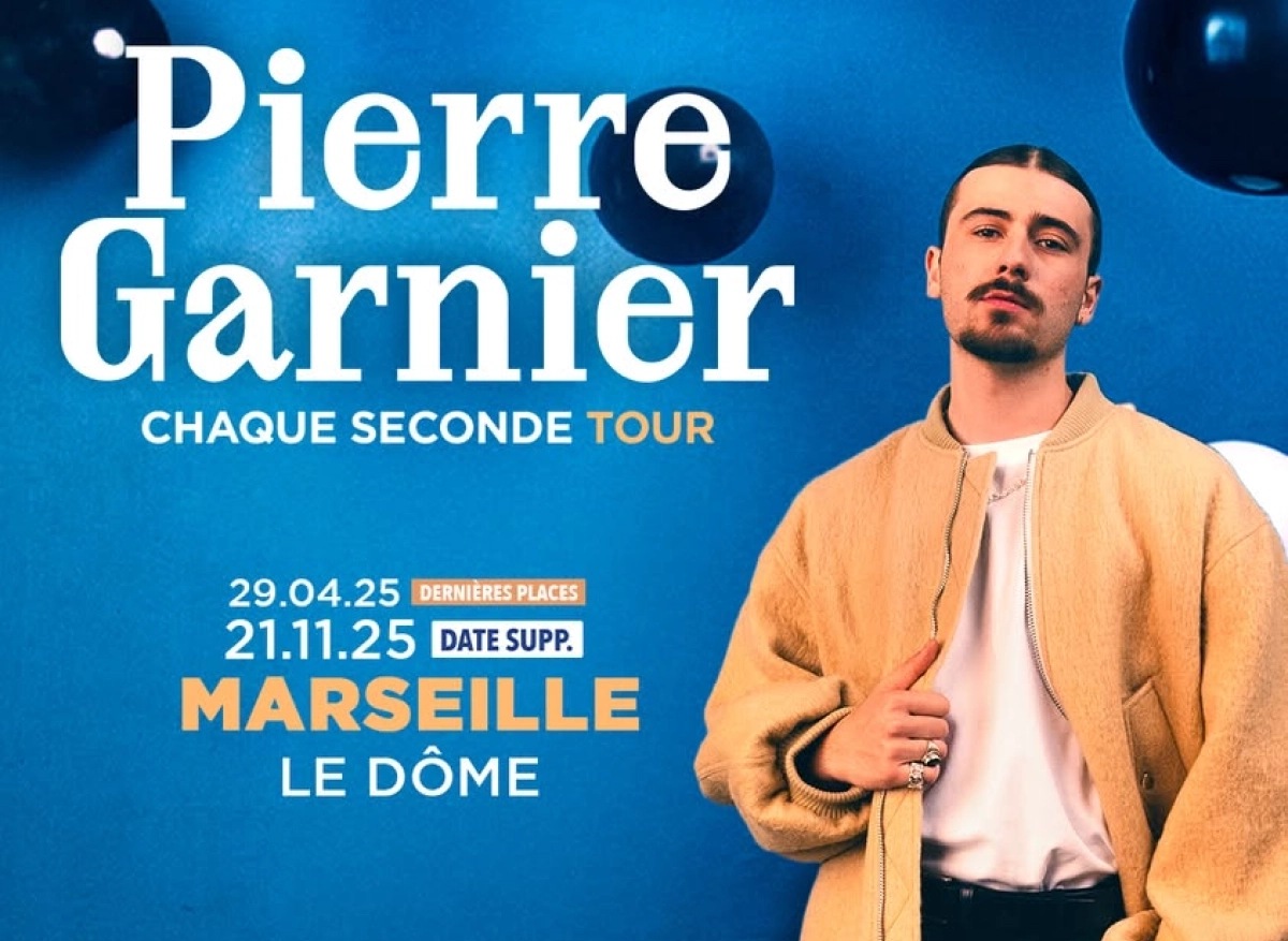 Billets Pierre Garnier (Le Dome - Marseille)