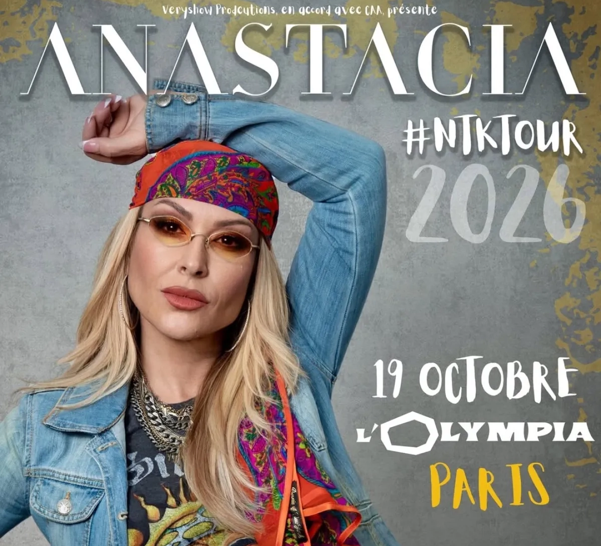 Billets Anastacia (Olympia - Paris)
