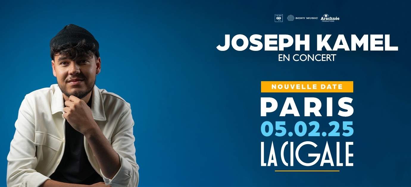 Joseph Kamel at La Cigale Tickets