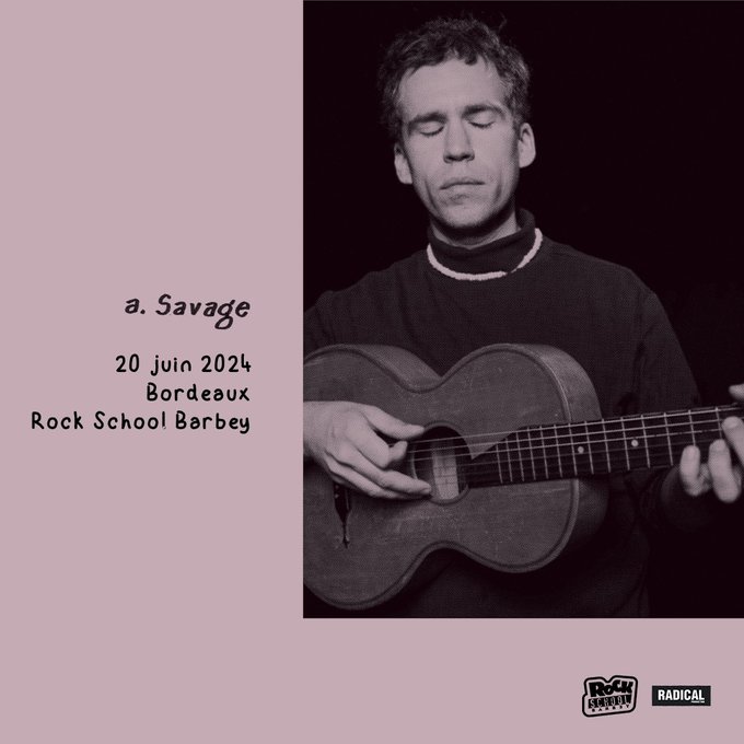 A. Savage at Rock School Barbey Tickets