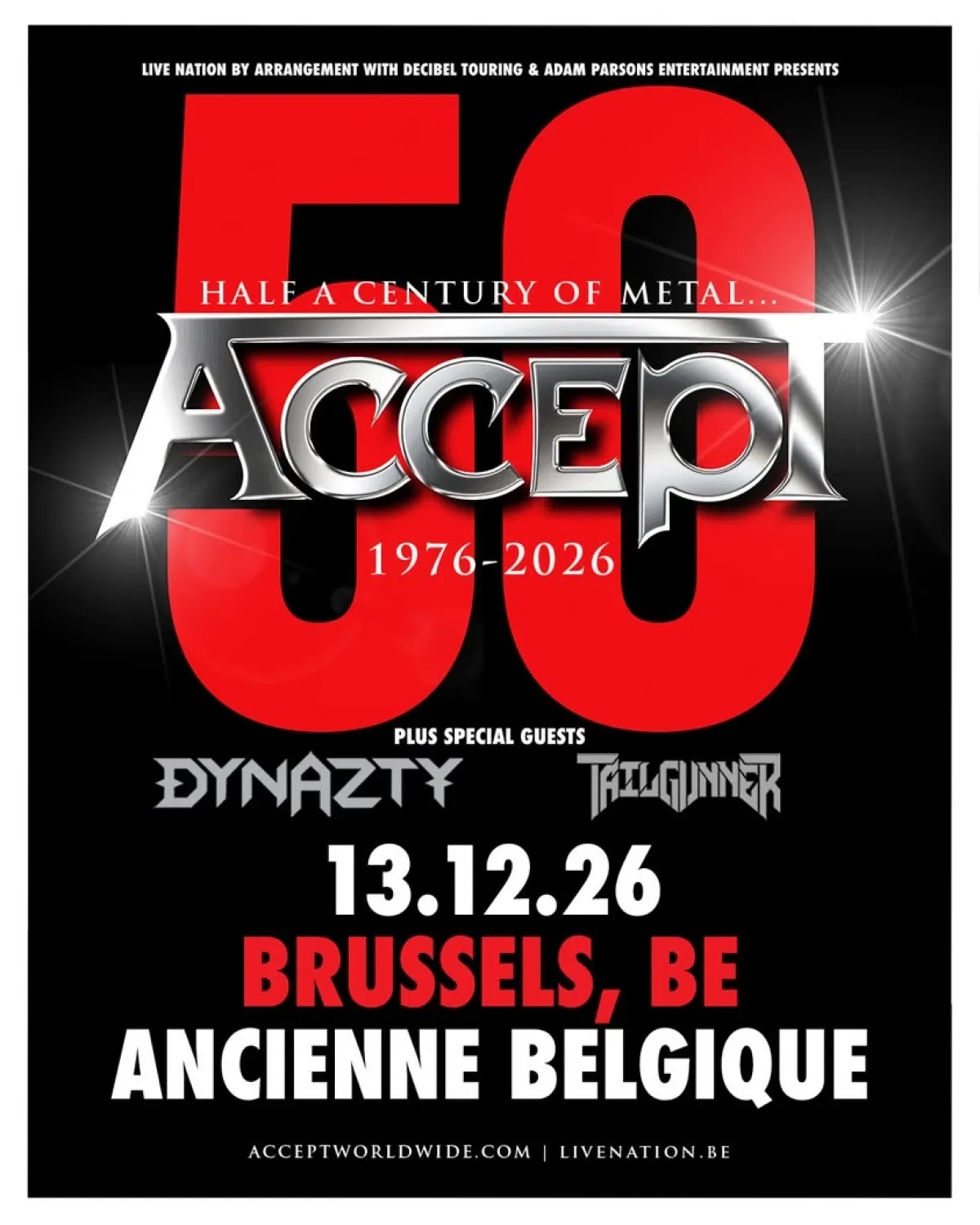 Billets Accept (Ancienne Belgique - Bruxelles)