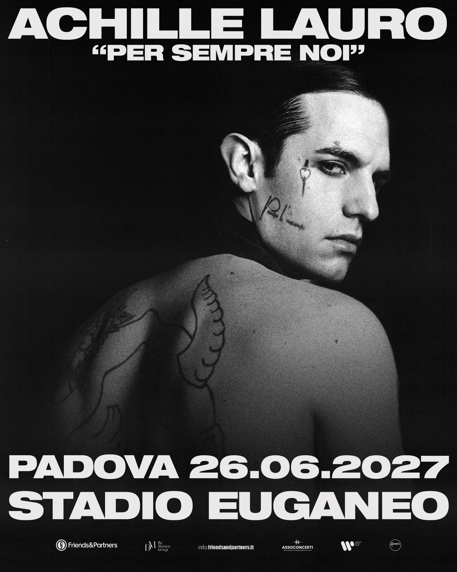 Achille Lauro al Stadio Euganeo Tickets