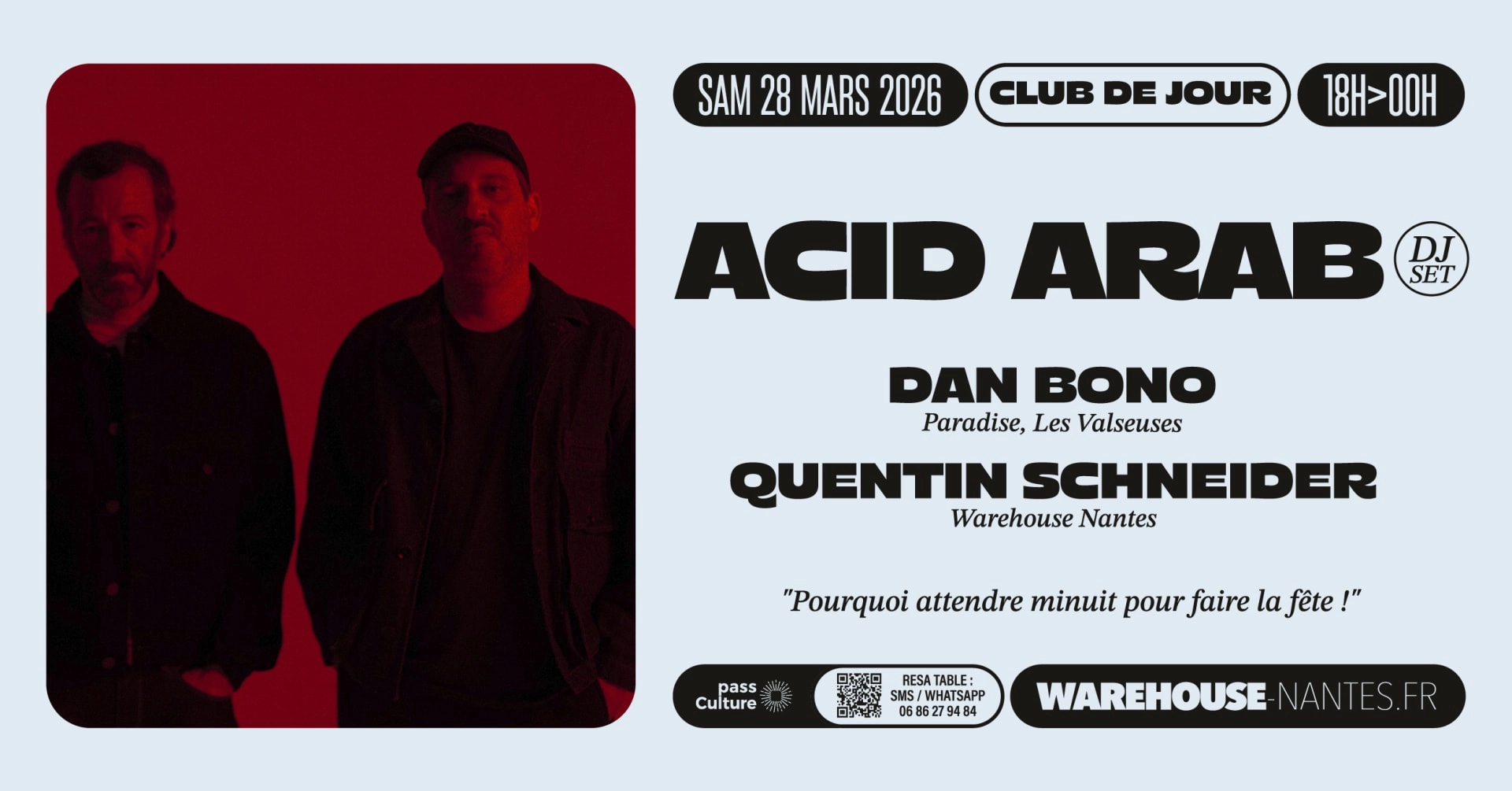 Acid Arab at Warehouse Nantes Tickets
