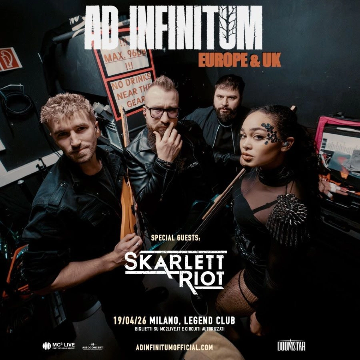 Ad Infinitum en Legend Club Milano Tickets