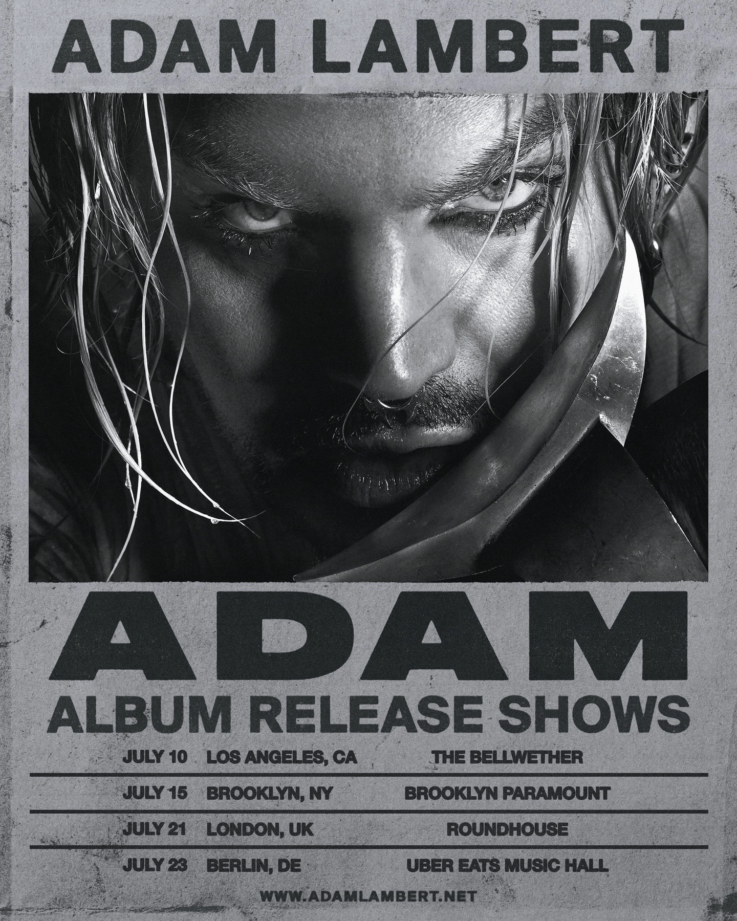 Adam Lambert in der Uber Eats Music Hall Tickets