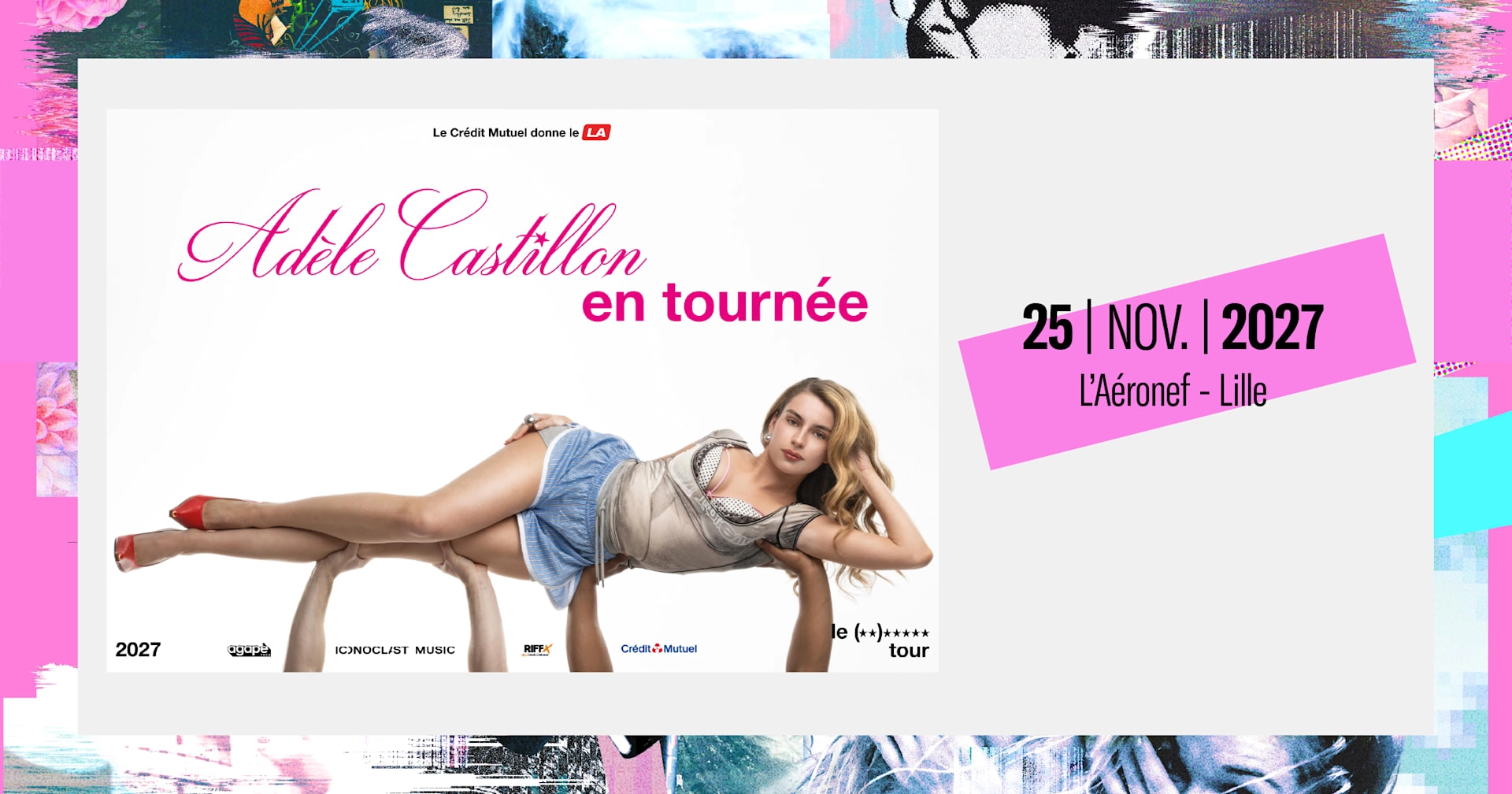 Adèle Castillon at Aeronef Tickets