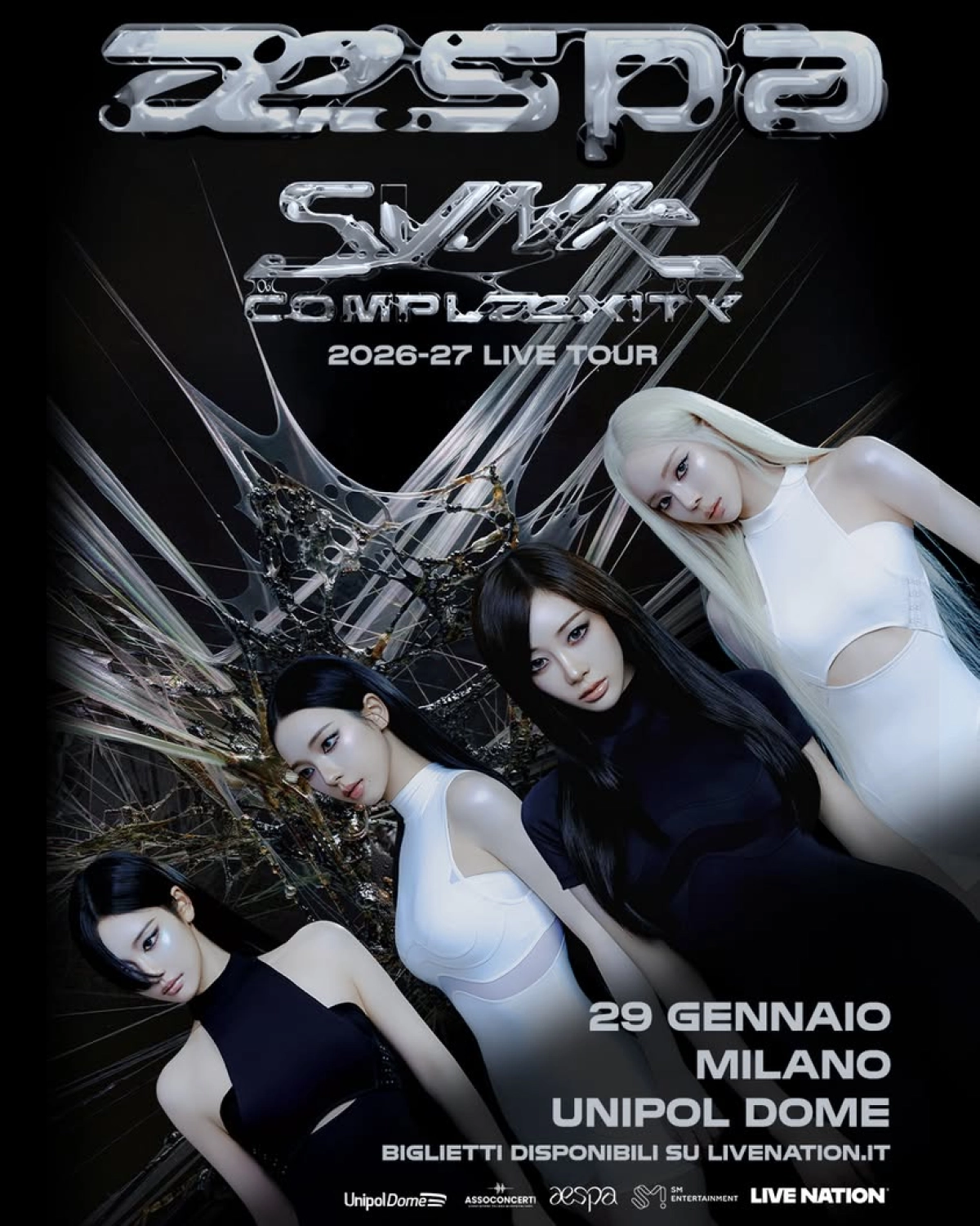 Aespa al Unipol Dome Tickets