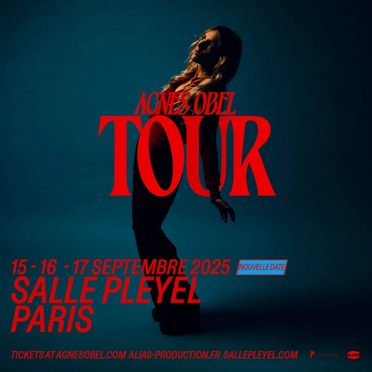 Billets Agnes Obel (Salle Pleyel - Paris)