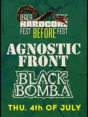 Agnostic Front - Black Bomb A al The Black Lab Tickets