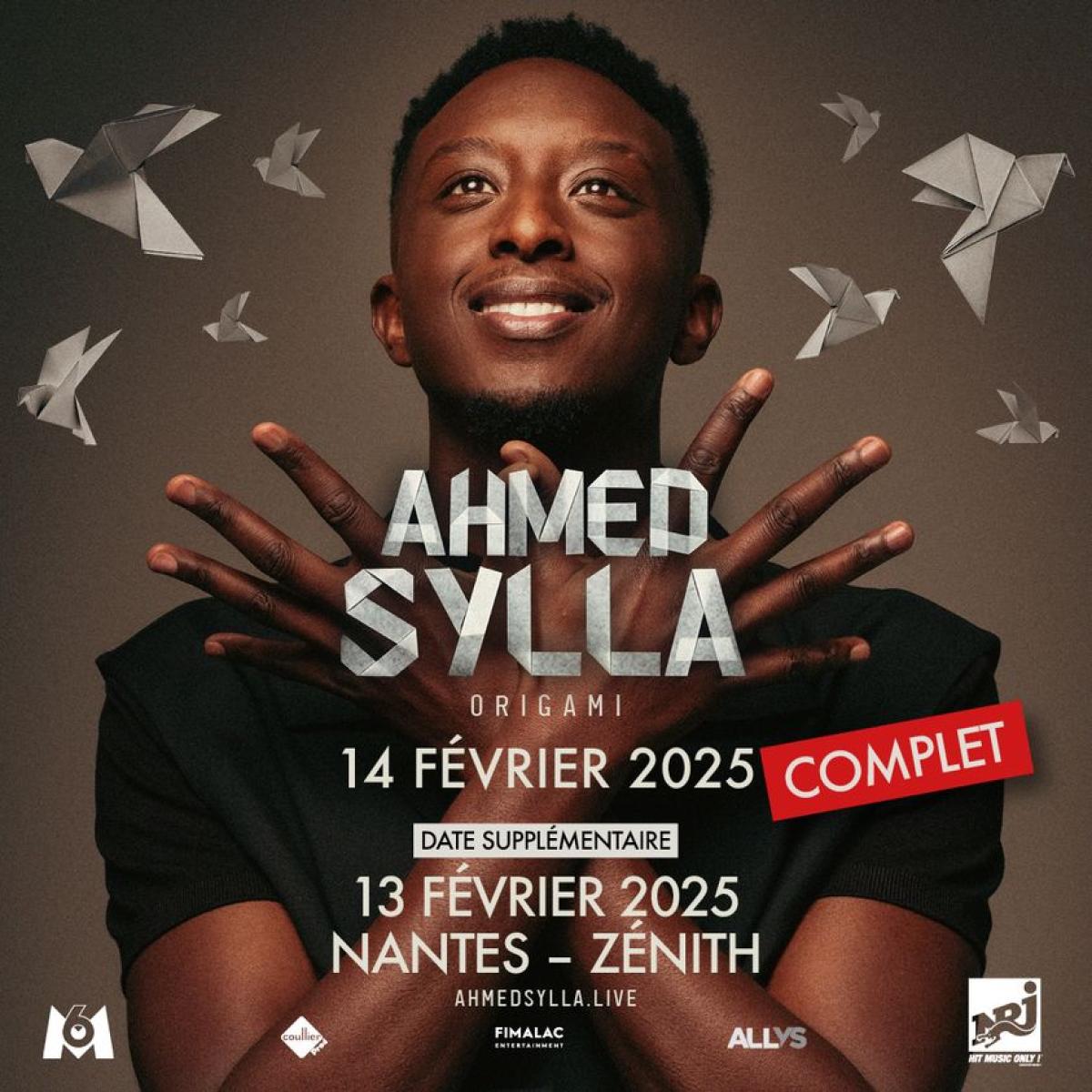 Ahmed Sylla at Zenith Nantes Tickets
