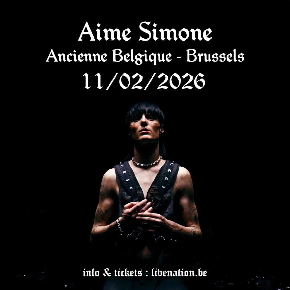 Billets Aime Simone (Ancienne Belgique - Bruxelles)