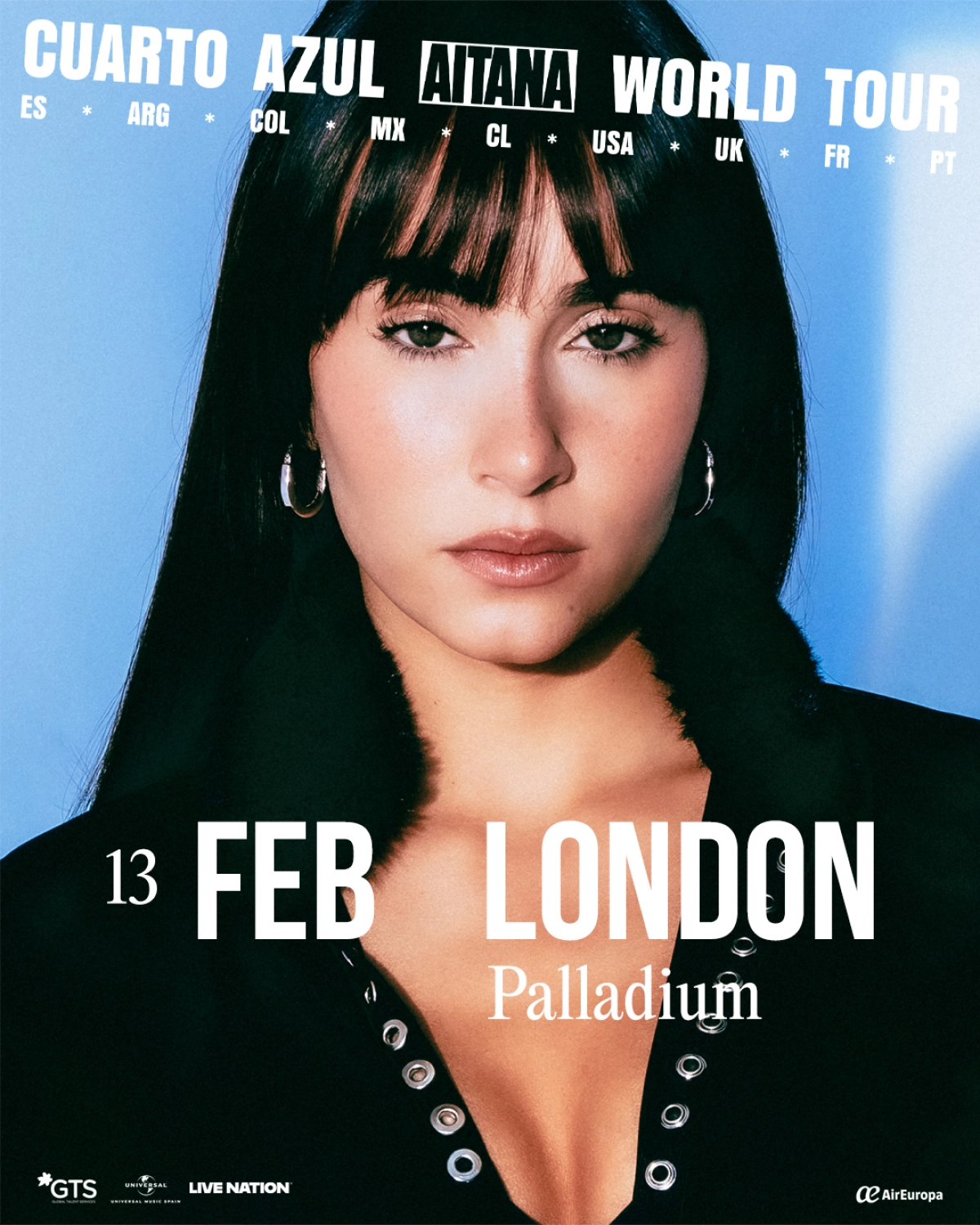 Aitana at London Palladium Tickets