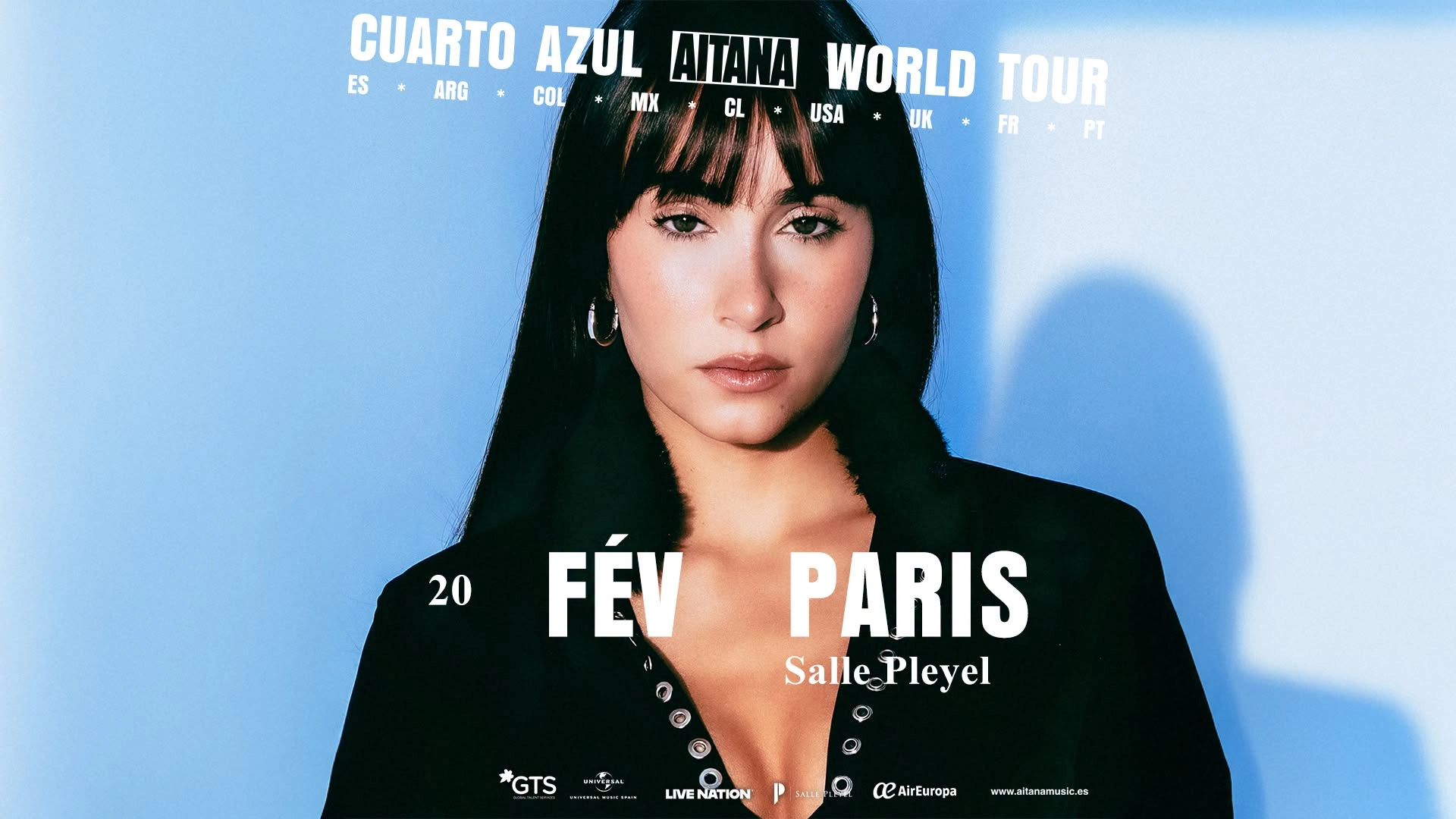 Aitana at Salle Pleyel Tickets