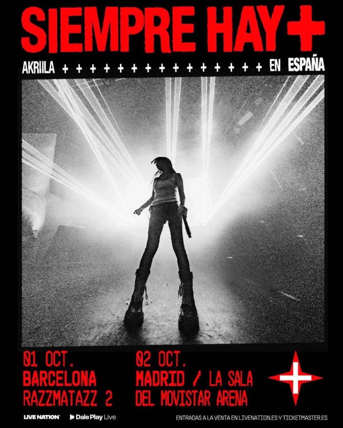 Billets AKRIILA (Movistar Arena Madrid - Madrid)