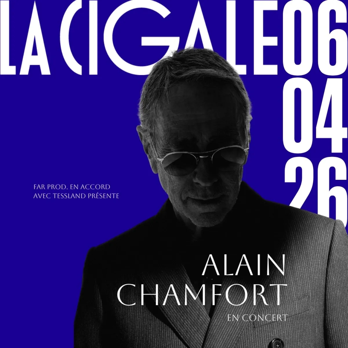 Billets Alain Chamfort (La Cigale - Paris)
