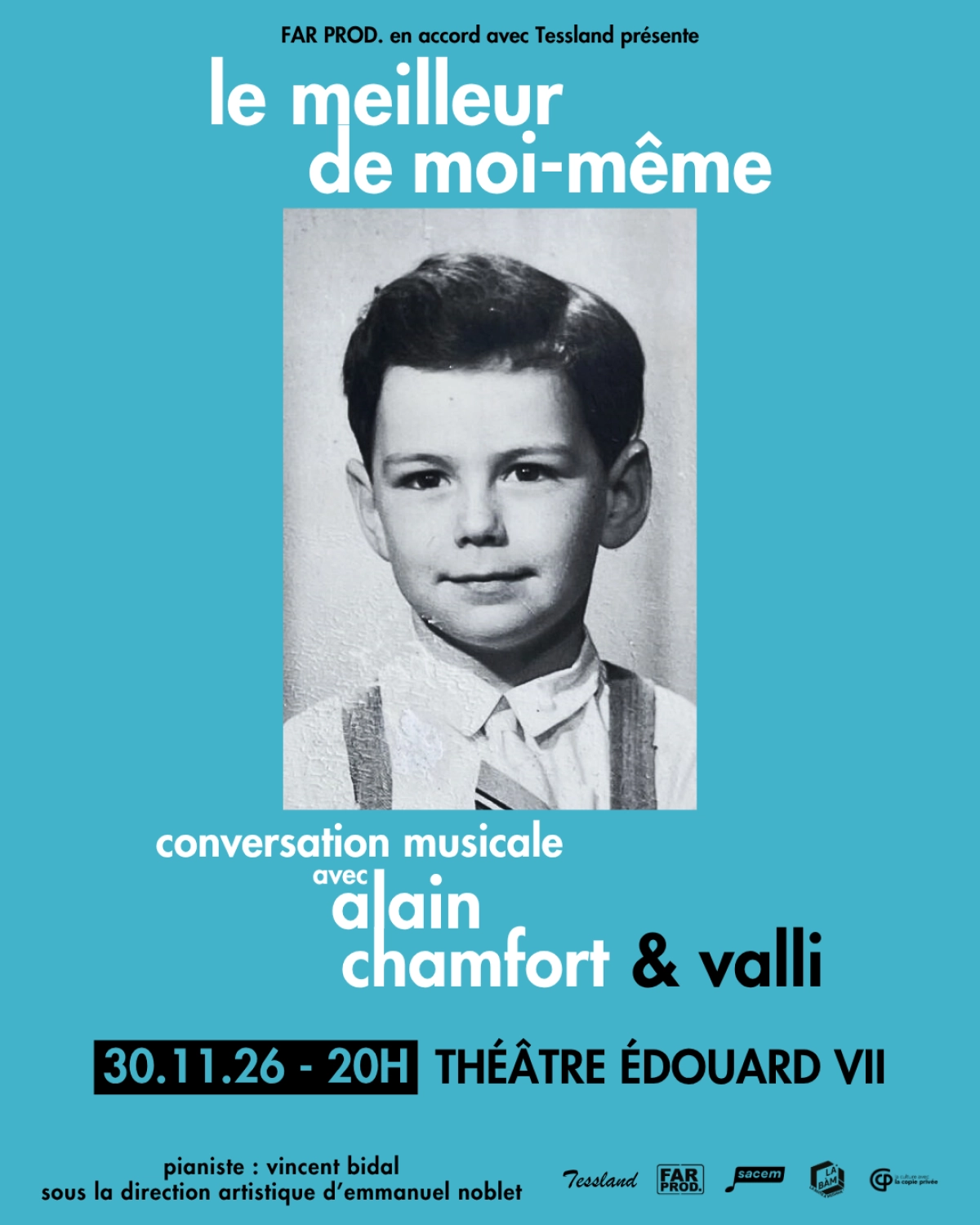 Alain Chamfort en Theatre Edouard VII Tickets