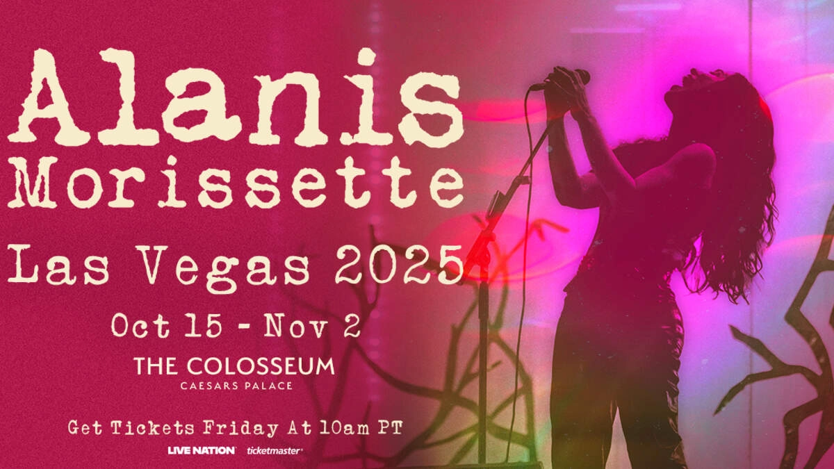 Alanis Morissette en Caesars Palace - Colosseum Tickets
