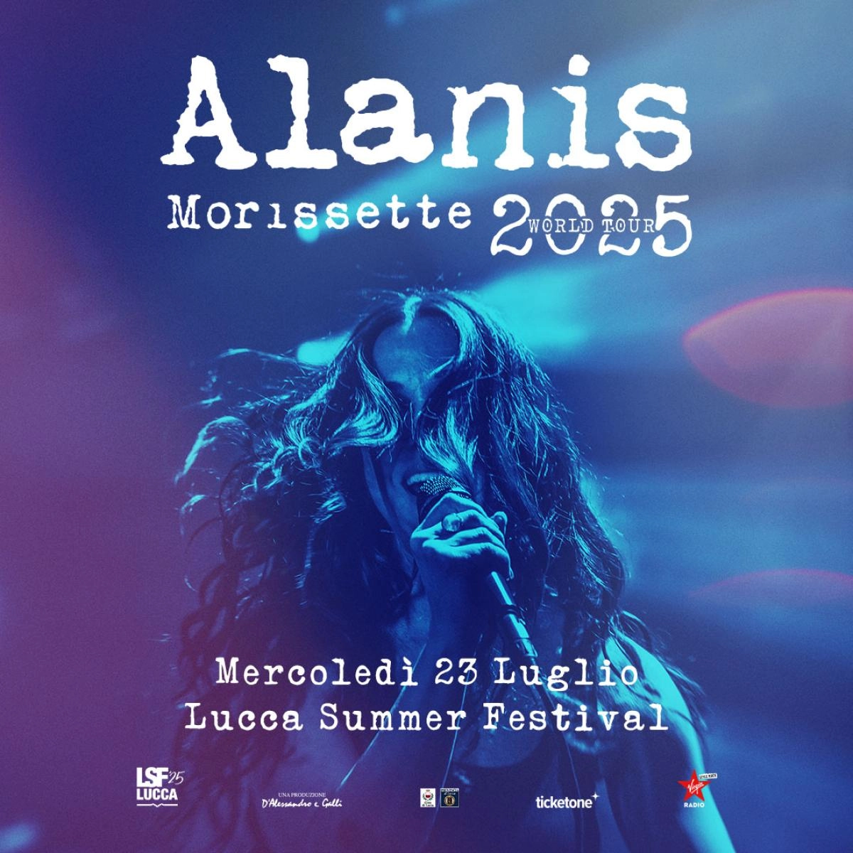 Billets Alanis Morissette (Piazza Napoleone - Lucca)