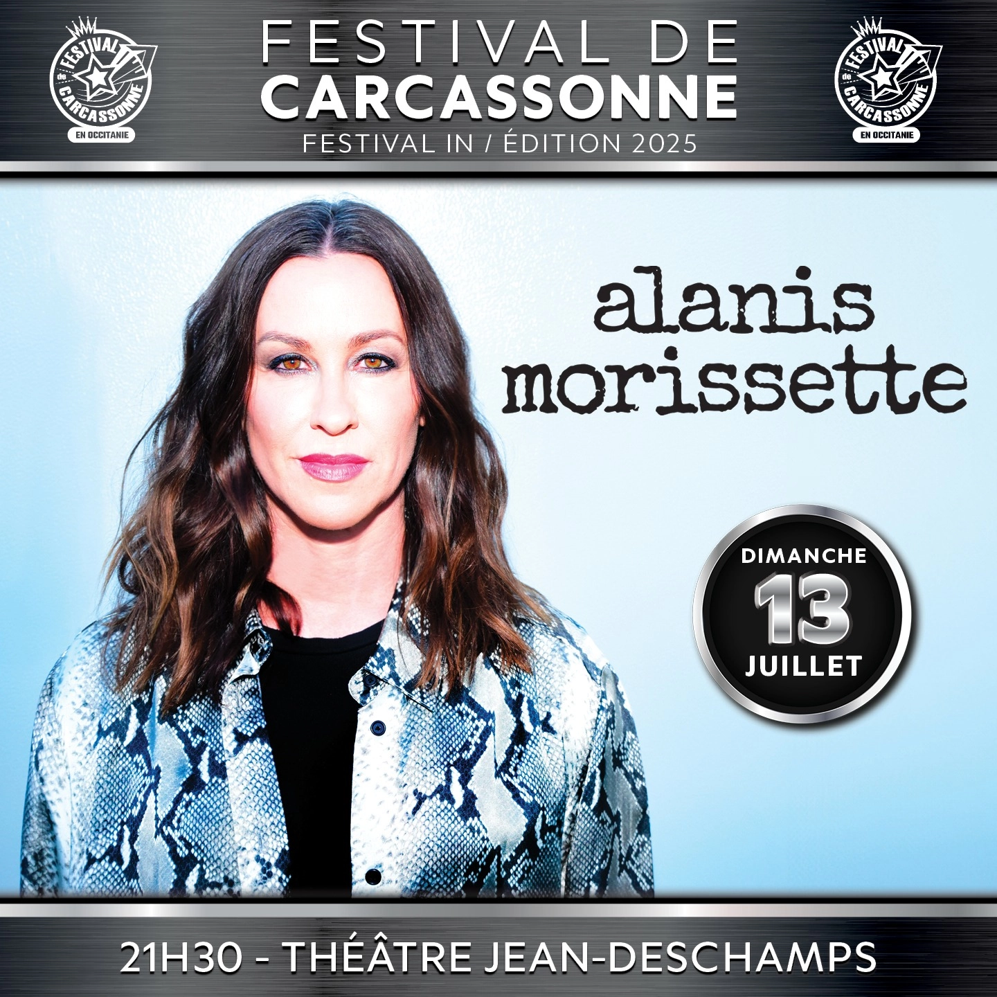 Billets Alanis Morissette (Theatre Jean Deschamps - Carcassonne)
