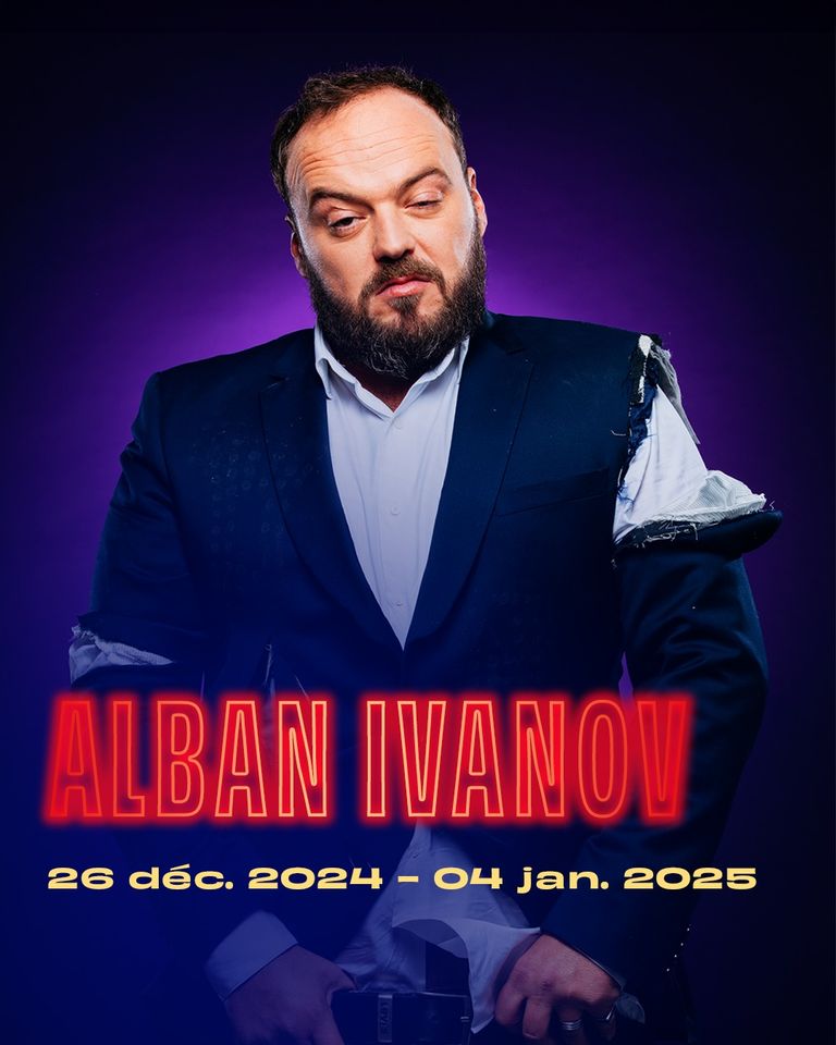 Alban Ivanov in der Olympia Tickets