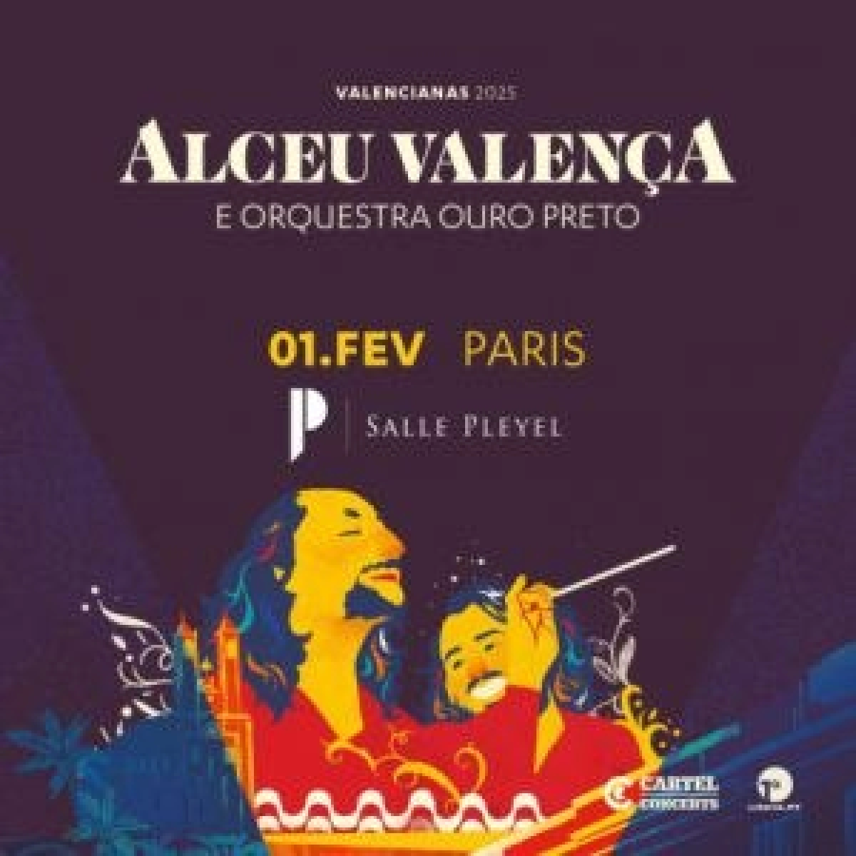 Billets Alceu Valenca (Salle Pleyel - Paris)