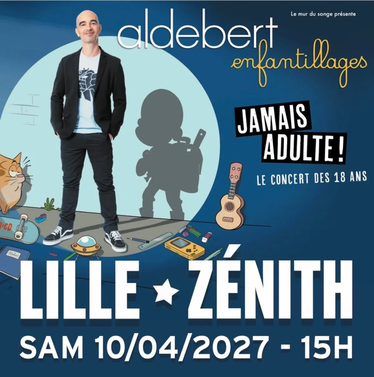 Aldebert en Zenith Lille Tickets