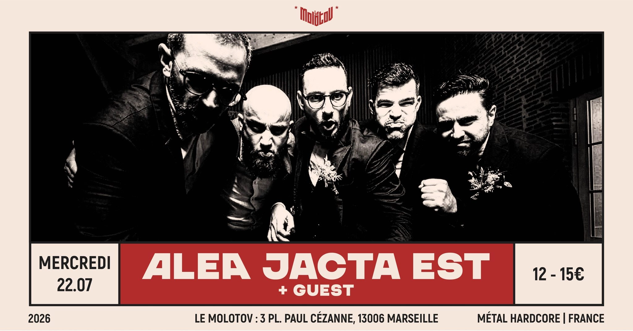 Alea Jacta Est en Le Molotov Tickets