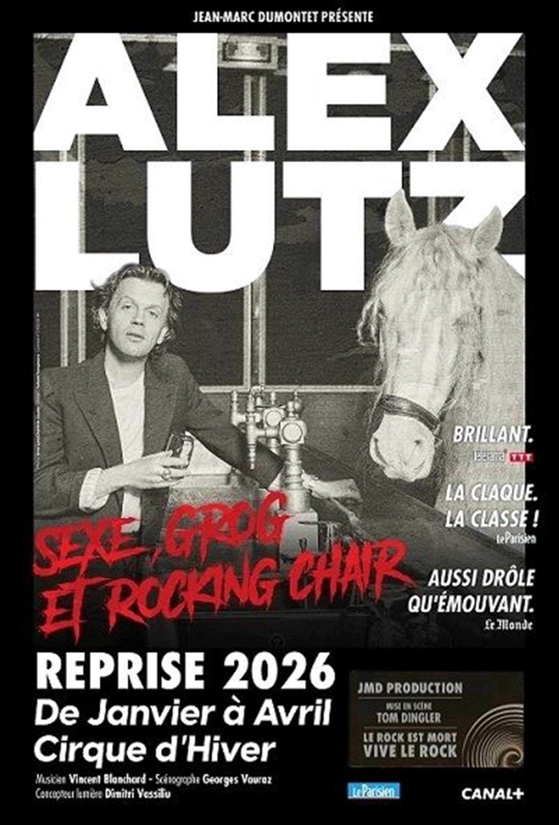 Billets Alex Lutz (Cirque d'Hiver Bouglione - Paris)