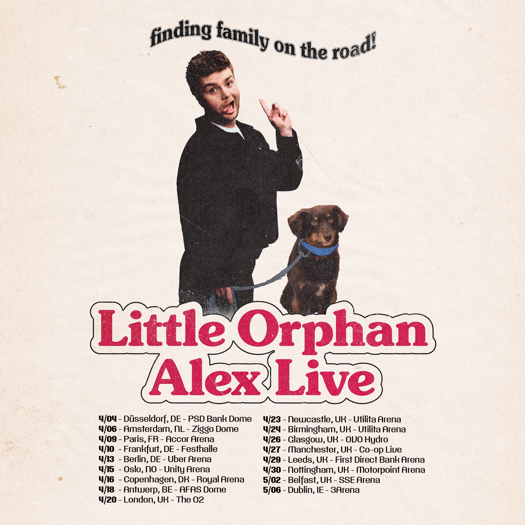 Billets Alex Warren (3Arena Dublin - Dublin)