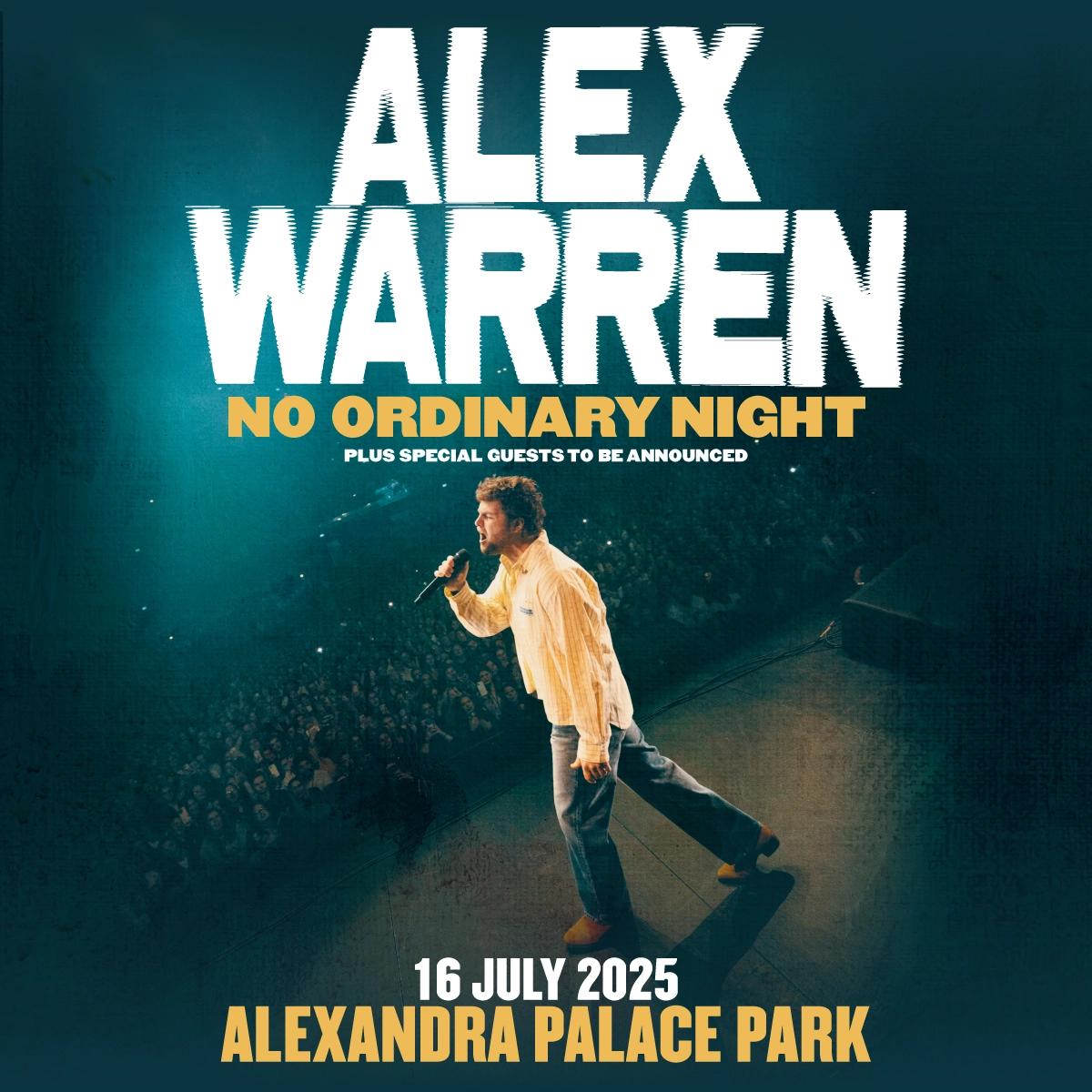 Billets Alex Warren (Alexandra Palace - Londres)