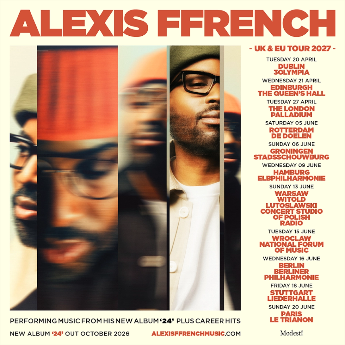 Billets Alexis Ffrench (Le Trianon - Paris)