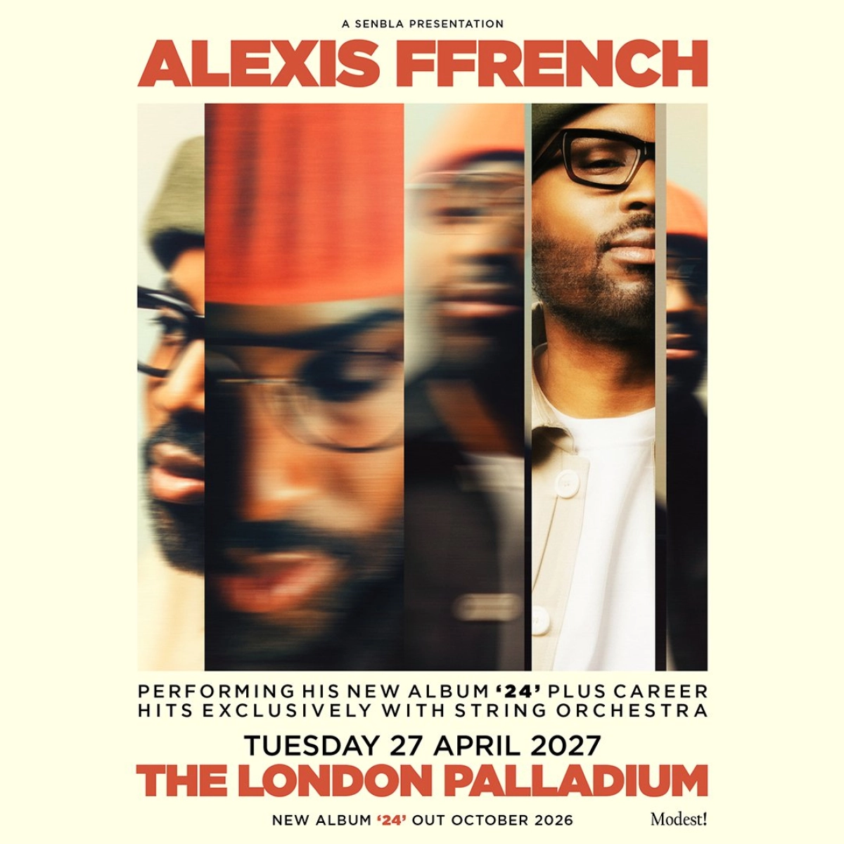 Billets Alexis Ffrench (London Palladium - Londres)