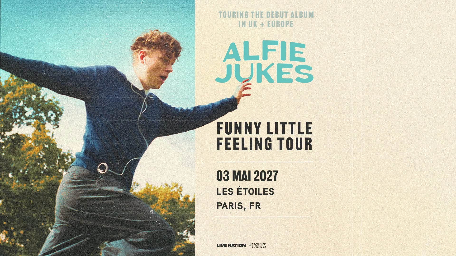 Alfie Jukes in der Les Etoiles Tickets