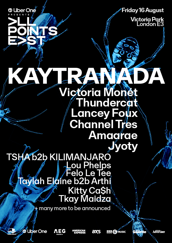 All Points East Festival 2024 - Kaytranada en Victoria Park London Tickets